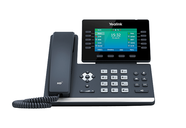Belgium-VOIP-telefoon-Yealink-phone-T54W